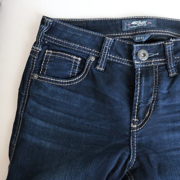 Suki Super Stretch Silver Jeans - Picture 6 of 6